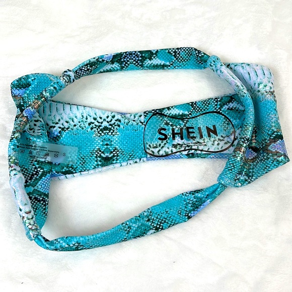 New Shein 2 piece snake skin swimsuit S - Picture 6 of 10